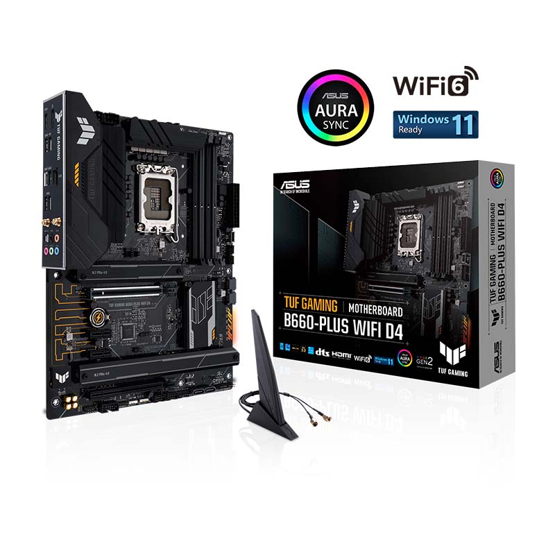 华硕 TUF GAMING B660-PLUS WIFI D4 电脑主板