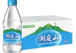 洞庭山泉 饮用天然水 洞庭山380ml矿泉水
